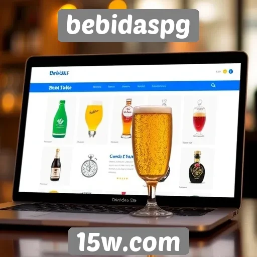 Novas funcionalidades do site bebidaspg em destaque